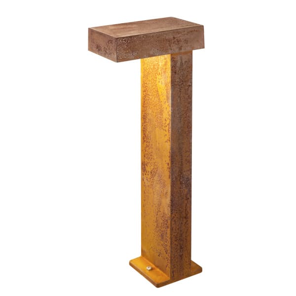 SLV - RUSTY® PATHLIGHT 70, LED Outdoor Stehleuchte, rost farbend, IP55, 3000K