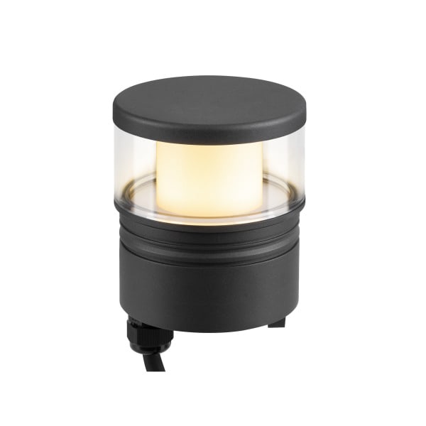 SLV - M-POL S Polehead, Leuchtenkopf, anthrazit, 19W, 890/950lm, 2700/3000K, CRI90, DA
