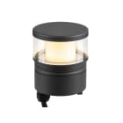 SLV - M-POL S Polehead, Leuchtenkopf, anthrazit, 19W, 890/950lm, 2700/3000K, CRI90, DA