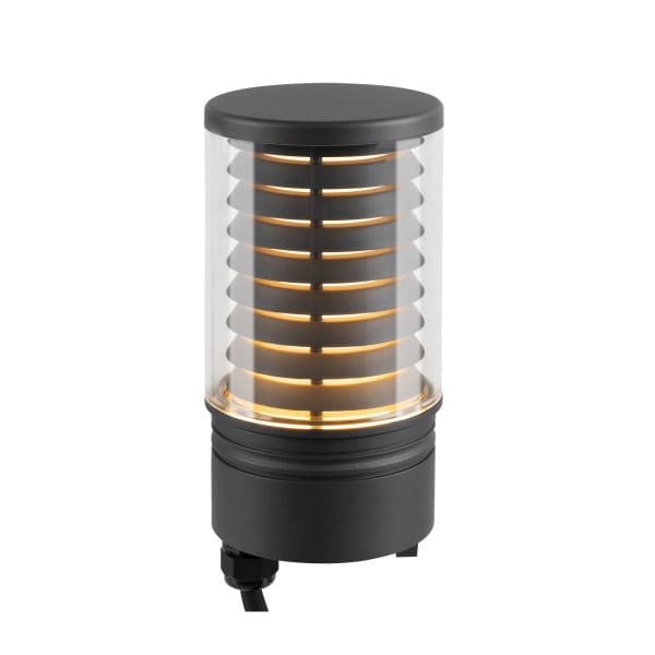 SLV - M-POL M Polehead, Louver Leuchtenkopf, anthrazit, 11W, 190/210lm, 2700/3000K, CR