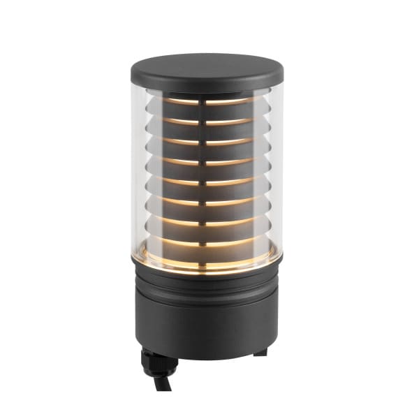 SLV - M-POL M Polehead, Louver Leuchtenkopf, anthrazit, 19W, 350/370lm, 2700/3000K, CR