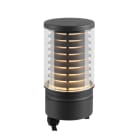 SLV - M-POL M Polehead, Louver Leuchtenkopf, anthrazit, 19W, 350/370lm, 2700/3000K, CR