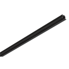 SLV - S-TRACK 3-Phasen-Einbauschiene, Hochvoltschiene, 3m, schwarz, DALI