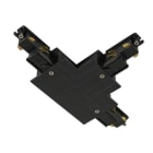 SLV - T-Verbinder, für S-TRACK 3-Phasen-Einbauschiene, Erde außen links, schwarz, DALI