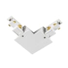 SLV - L-Verbinder, für S-TRACK 3-Phasen-Einbauschiene, Erde links, weiß, DALI