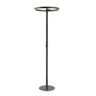 SLV - ONE STRAIGHT FL, Stehleuchte schwarz 20W 1200/1200lm 2700/3000K CRI90 140°