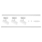 SLV - NOBLO® SPOT, Schienensystem Set, rund, 2700K, 19W, Phasenabschnitt, 32°, weiß