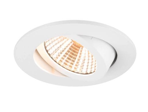 SLV - NEW TRIA® 68, Deckeneinbauleuchte, 2700K, 38°, IP 20, rund, weiß