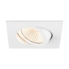 SLV - NEW TRIA® 68, Deckeneinbauleuchte, 2700K, 60°, IP 20, quadratisch, weiß