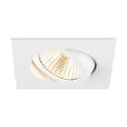 SLV - NEW TRIA® 68, Deckeneinbauleuchte, 3000K, 38°, IP 20, quadratisch, weiß