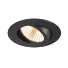 SLV - NEW TRIA® 68, Deckeneinbauleuchte, 3000K, 38°, IP 20, rund, schwarz