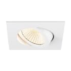 SLV - NEW TRIA® 68, Deckeneinbauleuchte, 3000K, 60°, IP 20, quadratisch, weiß