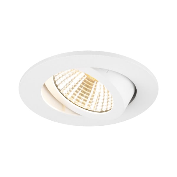SLV - NEW TRIA® 68, Deckeneinbauleuchte, 1800-3000K, 38°, IP 20, rund, weiß