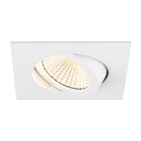 SLV - NEW TRIA® 68, Deckeneinbauleuchte, 1800-3000K, 60°, IP 20, quadratisch, weiß