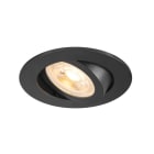 SLV - NEW TRIA® 68, Deckeneinbauleuchte, rund, max, 10W GU10, schwarz