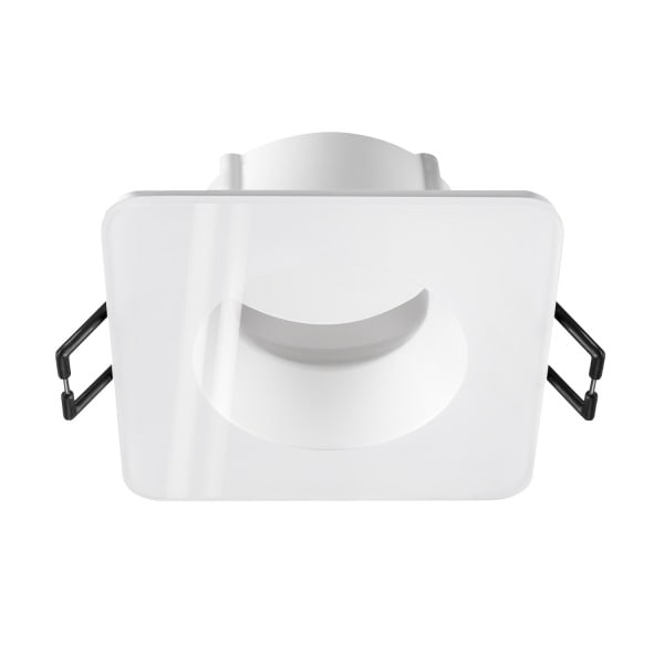 SLV - NEW TRIA® 68, Deckeneinbauring, L: 8,3 B: 8,3 H: 3,55 cm, IP 65, inkl, Glas, wei