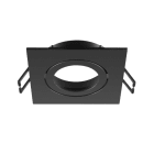 SLV - NEW TRIA® 68, Deckeneinbauring, L: 8,2 B: 8,2 H: 2,6 cm, IP 20, schwarz