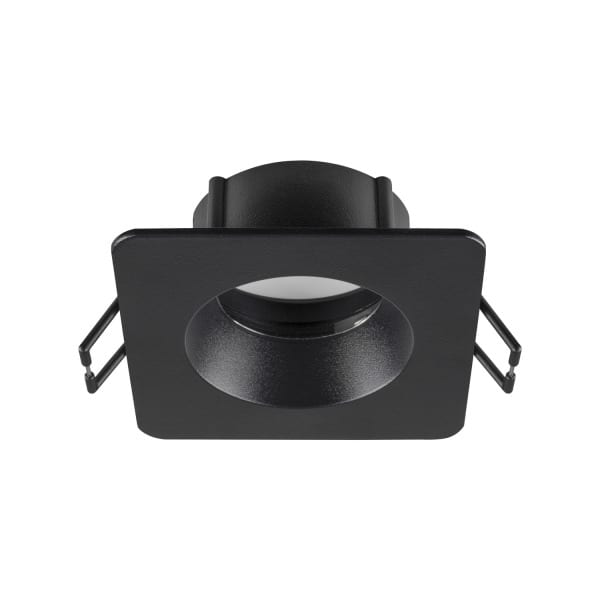 SLV - NEW TRIA® 68, Deckeneinbauring, L: 8,2 B: 8,2 H: 3,4 cm, IP 65, schwarz