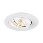 SLV - NEW TRIA® 75, Deckeneinbauleuchte, 2700K, 38°, IP 20, rund, weiß
