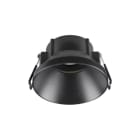 SLV - NEW TRIA® 75, Deckeneinbauring, vertieft, Aufsatz, D: 8,2 H: 4,9 cm, IP 20, schw