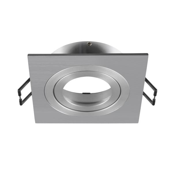 SLV - NEW TRIA® 75, Deckeneinbauring, L: 9 B: 9 H: 2,6 cm, IP 20, aluminium