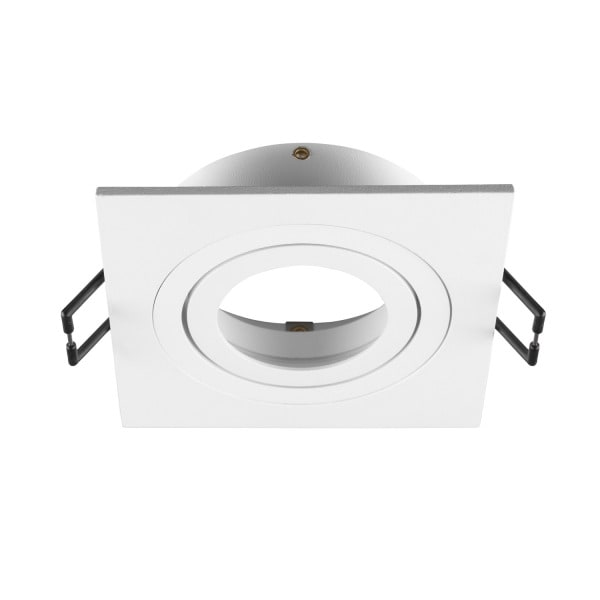 SLV - NEW TRIA® 75, Deckeneinbauring, L: 9 B: 9 H: 2,6 cm, IP 20, weiß