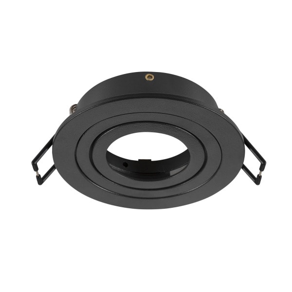 SLV - NEW TRIA® 75, Deckeneinbauring, D: 9,3 H: 2,6 cm, IP 20, schwarz