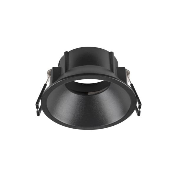 SLV - NEW TRIA® 75, Deckeneinbauring, vertieft, D: 8,2 H: 4,3 cm, IP 20, schwarz