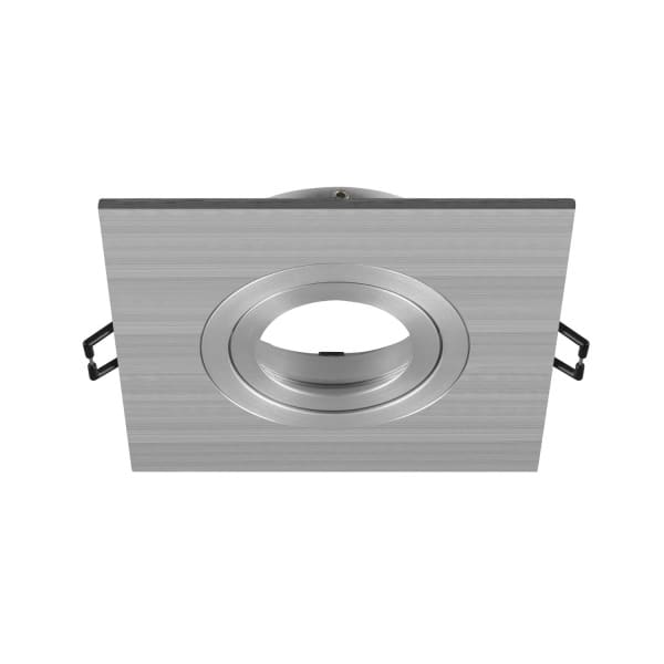 SLV - NEW TRIA® 75 XL, Deckeneinbauring, L: 11 B: 11 H: 2,6 cm, aluminium