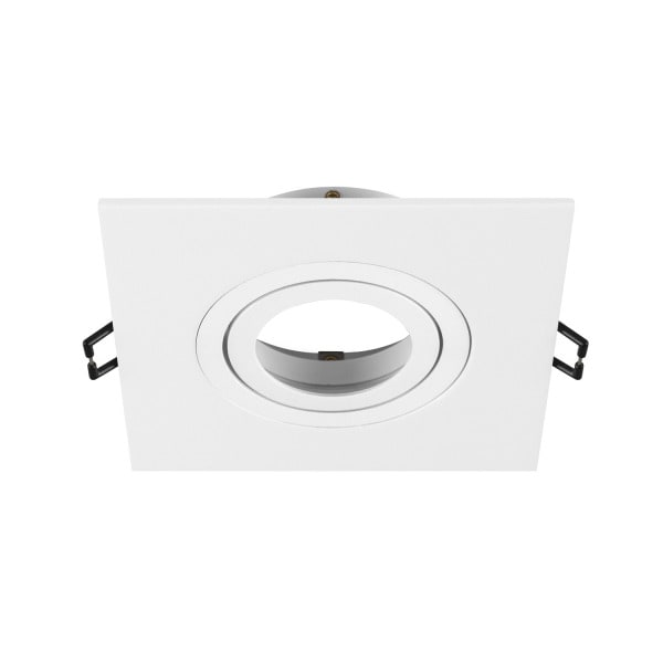 SLV - NEW TRIA® 75 XL, Deckeneinbauring, L: 11 B: 11 H: 2,6 cm, weiß