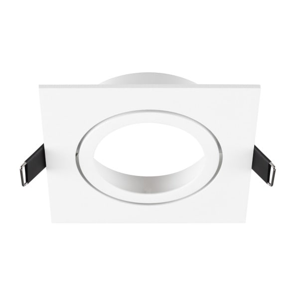 SLV - NEW TRIA® 95, Deckeneinbauring, L: 11 B: 11 H: 2,6 cm, IP 20, weiß