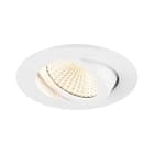 SLV - NEW TRIA® UNIVERSAL 68, Deckeneinbauleuchte, 2500/3000/4000K, 60°, IP 20, rund,