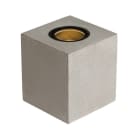 SLV - CONCRETO FL, Stehleuchte eckig GU10 grau 10W