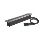 SLV - DASAR® 600, Bodeneinbauleuchte, 18W, 3000K, IP65/IP67, quadratisch, edelstahl