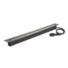 SLV - DASAR® 1200, Bodeneinbauleuchte, 34W, 3000K, IP65/IP67, quadratisch, edelstahl