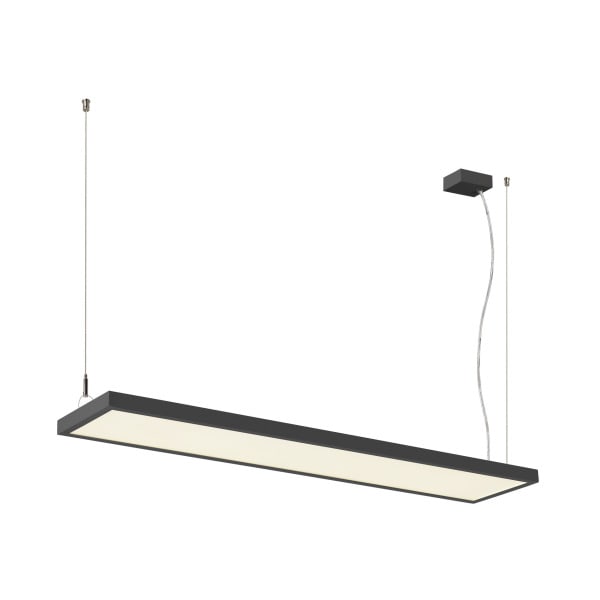 SLV - WORKLIGHT PRO 120, Pendelleuchte, 120cm, 4000K, DALI, Touch, schwarz