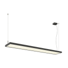 SLV - WORKLIGHT PRO 150, Pendelleuchte, 150cm, 4000K, DALI, Touch, schwarz