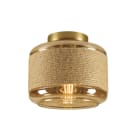 SLV - PANTILO ROPE 19, Wand- und Deckenaufbauleuchte, zylindrisch, 1x max. 15W E27, gold