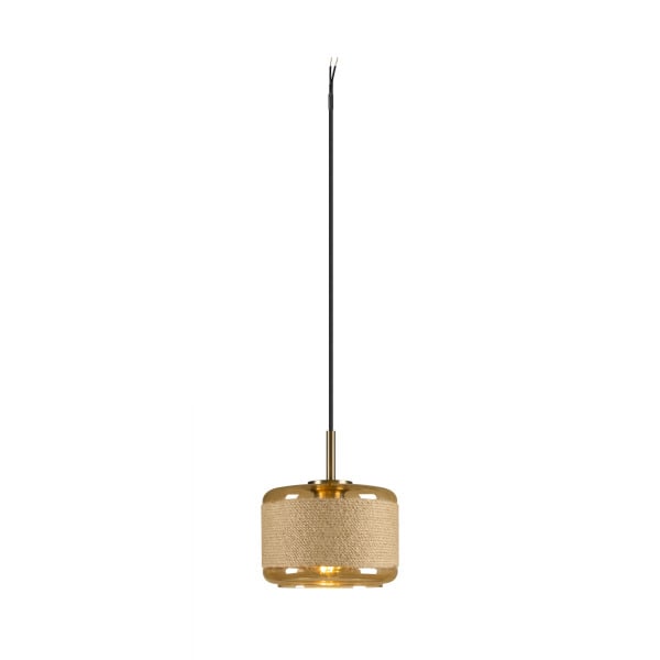 SLV - PANTILO ROPE 19, Pendelleuchte, 250cm, E27, 15W, gold