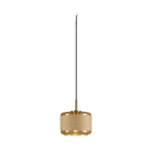 SLV - PANTILO ROPE 19, Pendelleuchte, 250cm, E27, 15W, gold