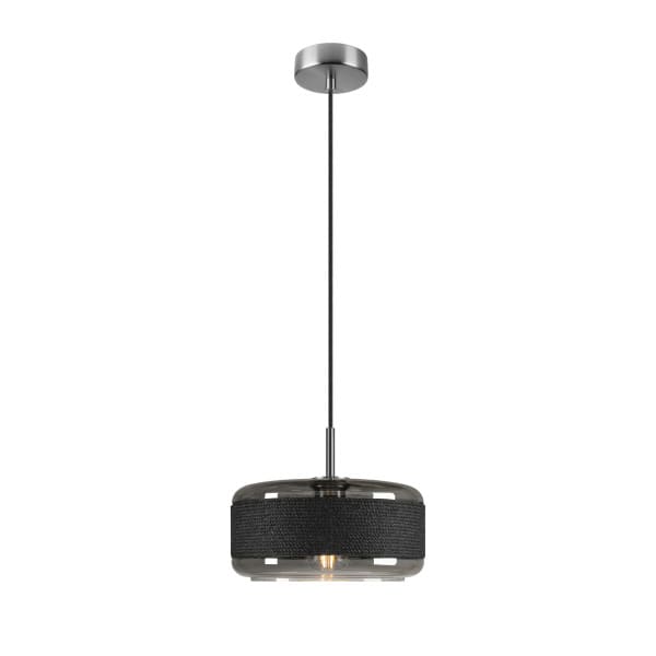 SLV - PANTILO ROPE 27, Pendelleuchte, 250cm, E27, 15W, silber