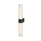 SLV - LYGANT double, Wandaufbauleuchte, 3000K, 11W, schwarz