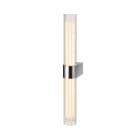 SLV - LYGANT double, Wandaufbauleuchte, 3000K, 11W, chrom