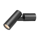 SLV - S-TUBE, Wandaufbauleuchte, rund, 1x max. 10W GU10, schwarz