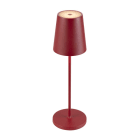 SLV - VINOLINA TWO, Tischleuchte, Akku, IP65, 2200/2700/3000K, TOUCH, rot