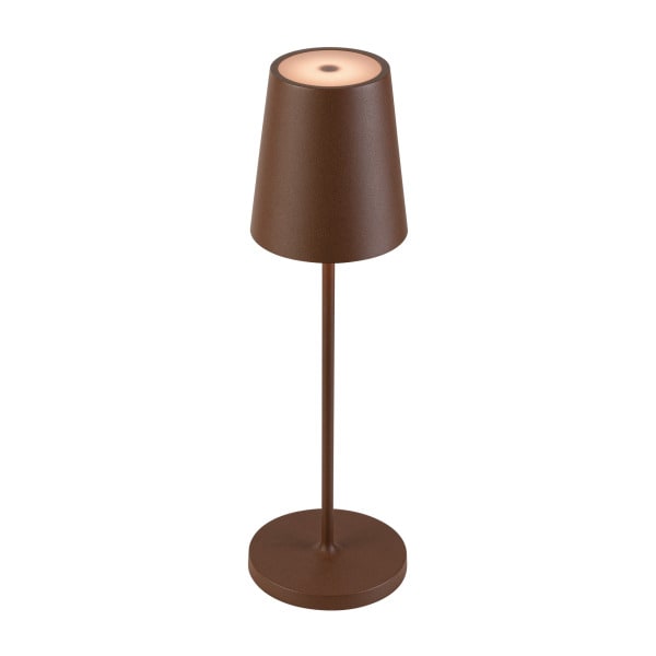 SLV - VINOLINA TWO, Tischleuchte, Akku, IP65, 2200/2700/3000K, TOUCH, rost
