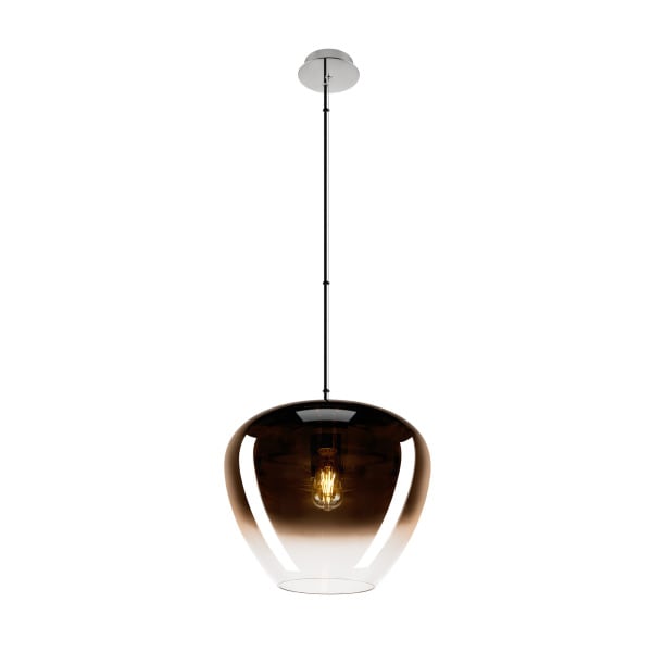 SLV - PANTILO CONVEX 40, Pendelleuchte, 150cm, E27, max. 40W, kupfer