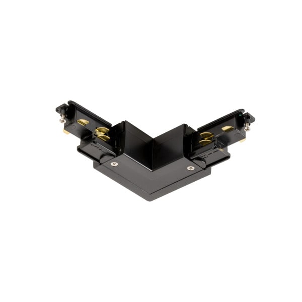 SLV - S-TRACK DALI L-Verbinder, verstellbar, mit Einspeisemöglichkeit, schwarz