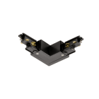 SLV - S-TRACK DALI L-Verbinder, verstellbar, mit Einspeisemöglichkeit, schwarz
