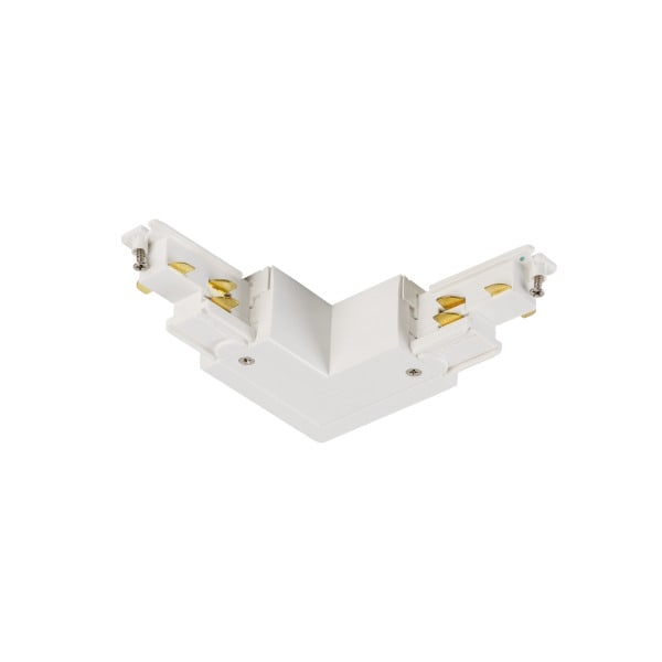 SLV - S-TRACK DALI L-Verbinder, verstellbar, mit Einspeisemöglichkeit, weiß